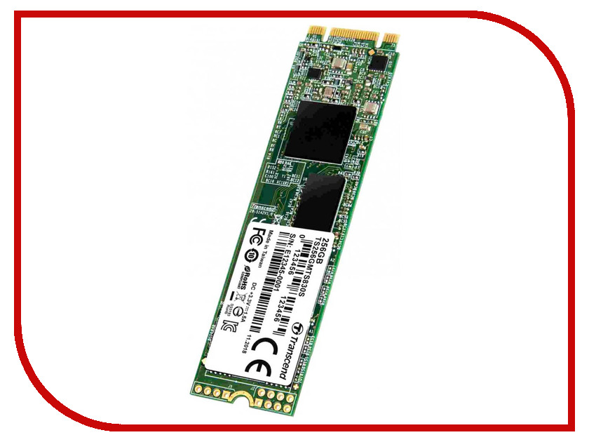 

Жесткий диск 256Gb - Transcend M.2 MTS830 SATA3 TS256GMTS830S, TS256GMTS830S