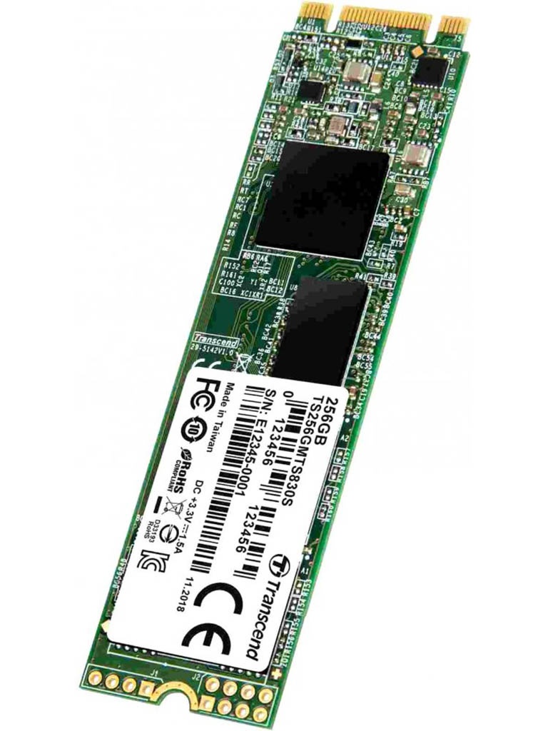 фото Жесткий диск Transcend M.2 MTS830 SATA3 256Gb TS256GMTS830S