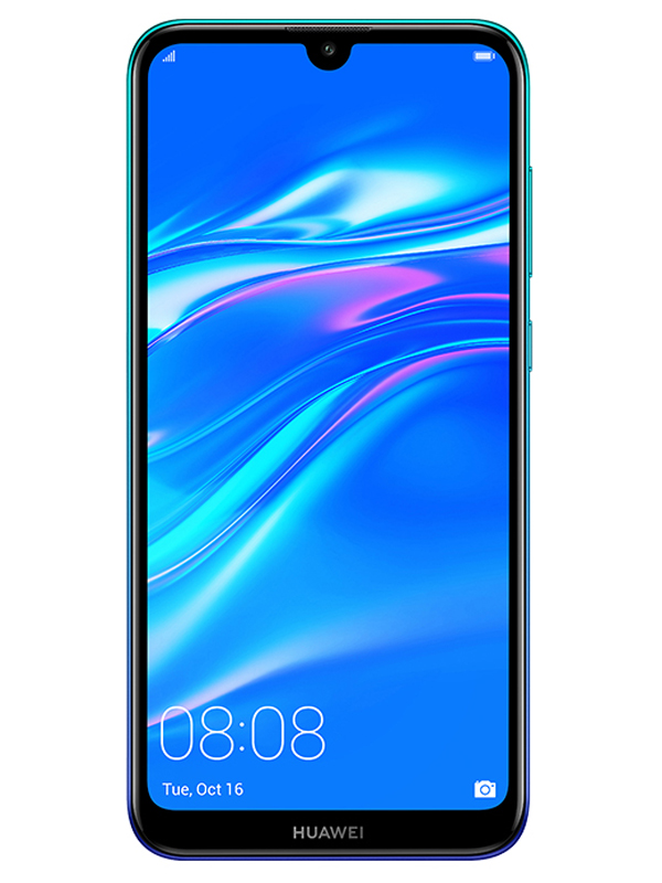 фото Сотовый телефон huawei y7 2019 blue