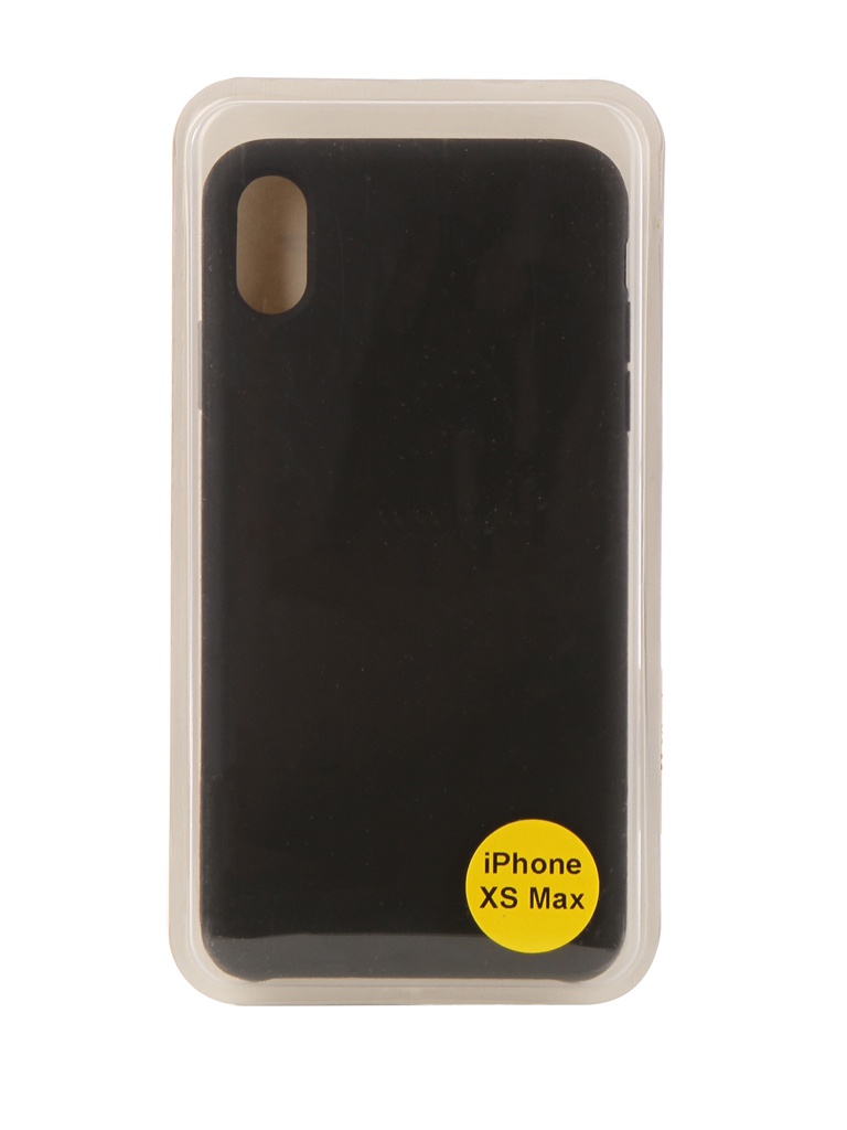 

Аксессуар Накладка Red Line для APPLE iPhone XS Max 6.5 Silicon Case Black УТ000017259, УТ000017259