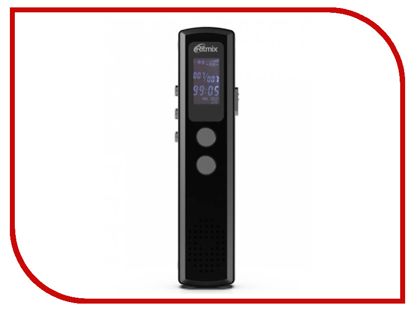 

Диктофон Ritmix RR-120 8Gb Black, RR-120