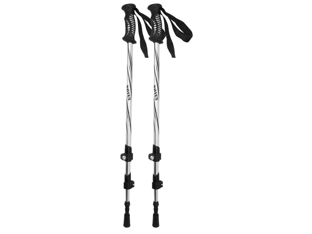 

Палки Atemi Novus NTP-02 р.65-135cm Silver, Novus NTP-02