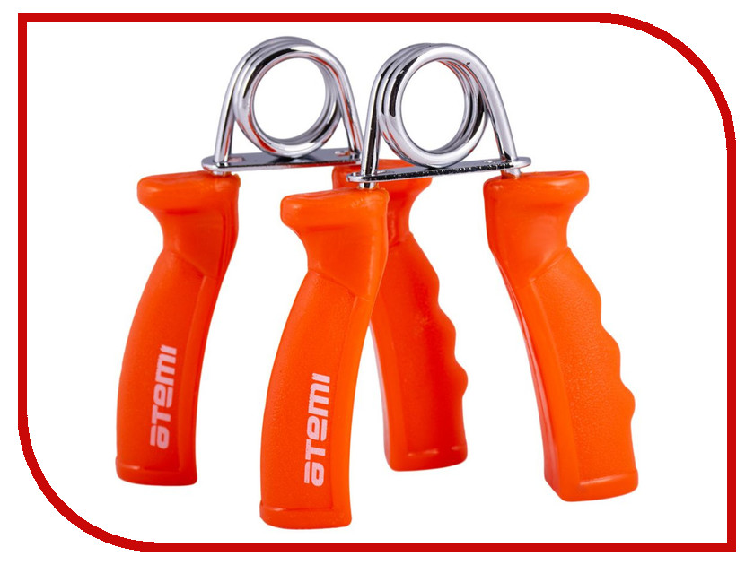 

Эспандер Atemi AHG-01 2шт Orange, AHG-01