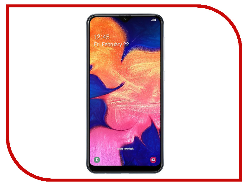 

Сотовый телефон Samsung Galaxy A10 Black, SM-A105F