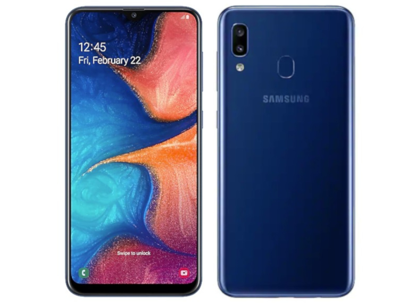 фото Сотовый телефон Samsung SM-A205F Galaxy A20 3Gb RAM 32Gb Blue