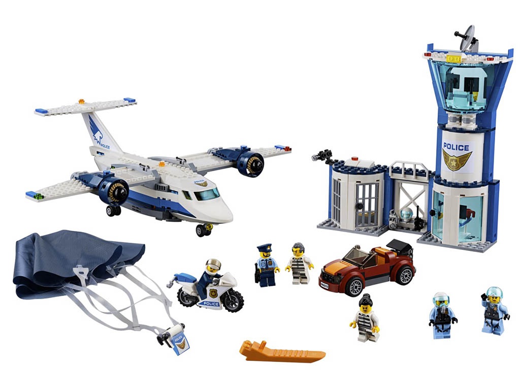 

Конструктор Lego City Воздушная полиция: Авиабаза 529 дет. 60210, 60210