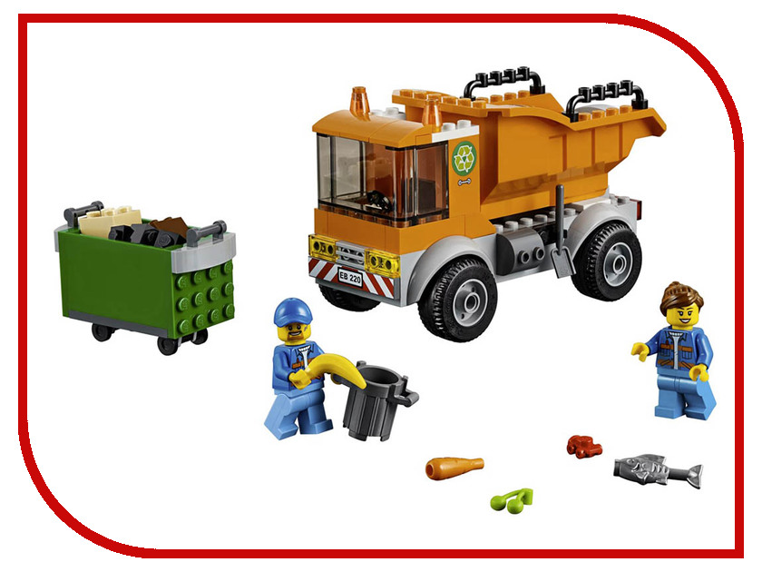 

Конструктор Lego City Мусоровоз 90 дет. 60220, 60220
