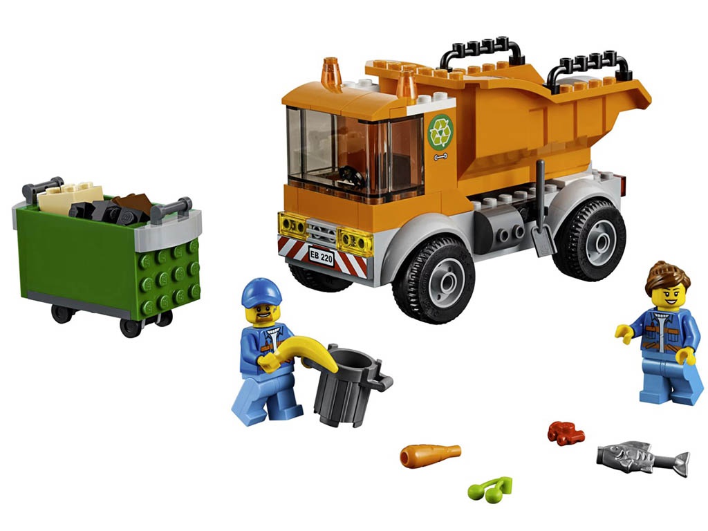 

Конструктор Lego City Мусоровоз 90 дет. 60220, 60220