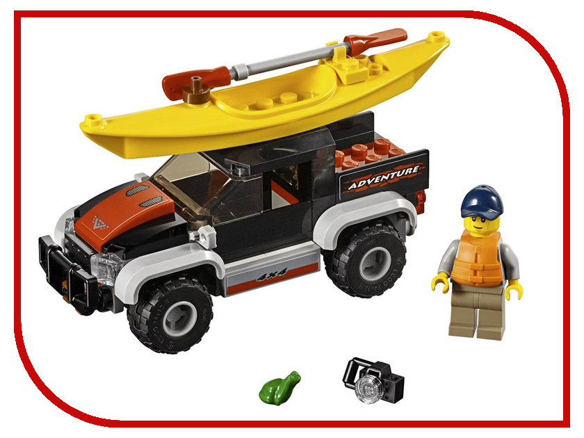 

Конструктор Lego City Сплав на байдарке 84 дет. 60240, 60240