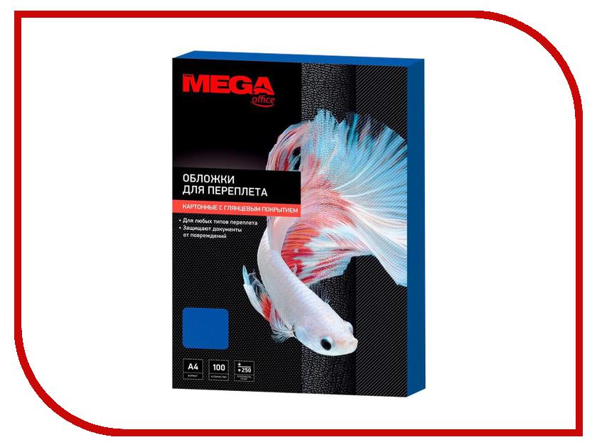 

Обложка для переплета ProMega Office А4 250г/м2 100шт Blue 254613, 254613