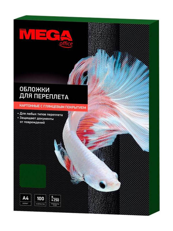 

Обложка для переплета ProMega Office А4 250г/м2 100шт Green 254611, 254611
