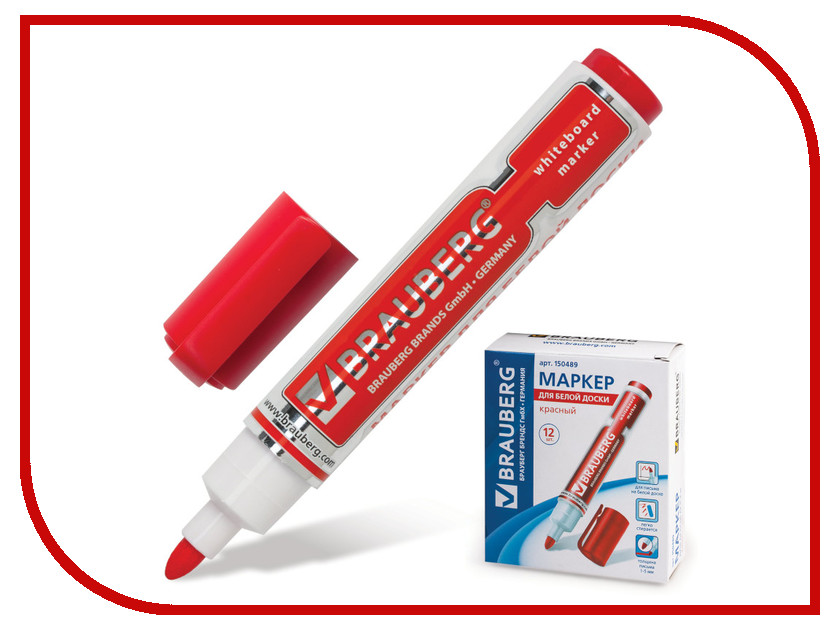 

Маркер Brauberg Neo Red 150489, 150489