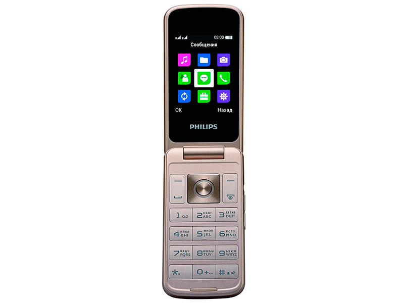 Zakazat.ru: Сотовый телефон Philips Xenium E255 Black