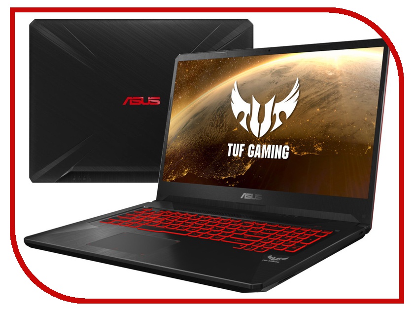 

Ноутбук ASUS ROG FX705DY-AU019 90NR0192-M00790 (AMD Ryzen 5 3550H 2.1 GHz/8192Mb/1000Gb + 128Gb SSD/No ODD/AMD Radeon RX 560X 4096Mb/Wi-Fi/Cam/17.3/1920x1080/No OS), FX705DY-AU019