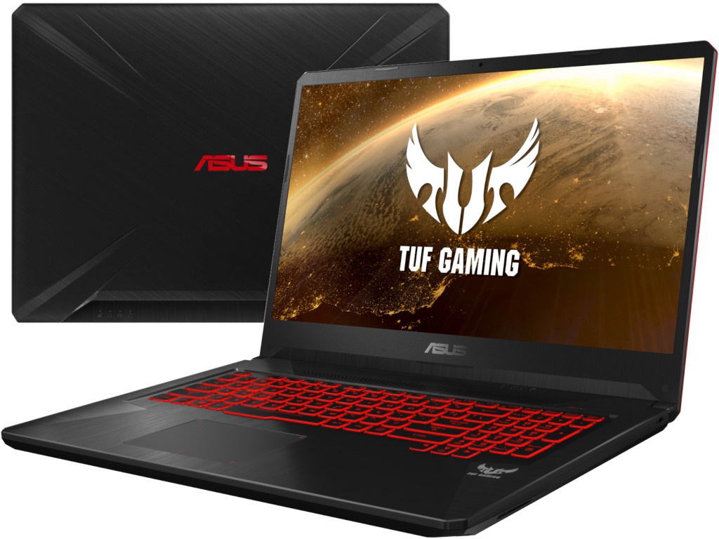 

Ноутбук ASUS ROG FX705DY-AU019 90NR0192-M00790 (AMD Ryzen 5 3550H 2.1 GHz/8192Mb/1000Gb + 128Gb SSD/No ODD/AMD Radeon RX 560X 4096Mb/Wi-Fi/Cam/17.3/1920x1080/No OS), FX705DY-AU019