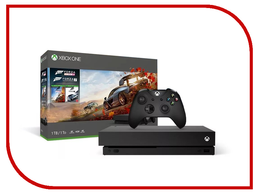 фото Игровая приставка Microsoft Xbox One S 1Tb Black + Forza Horizon 4 + 1 месяц Game Pass + 14 дней Live Gold