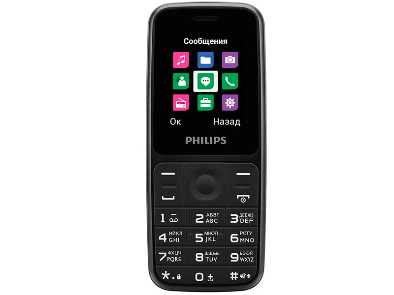 Сотовый телефон Philips Xenium E125 Black