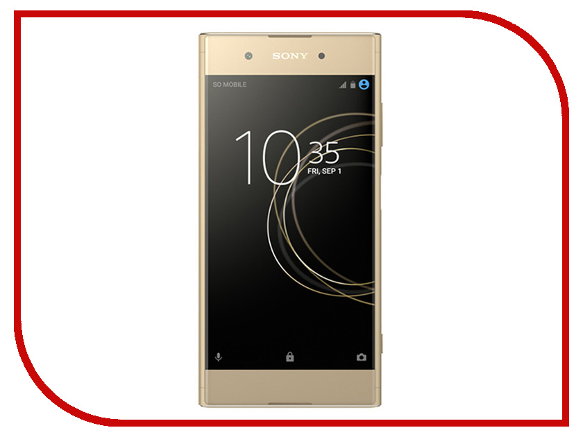 фото Сотовый телефон Sony G3416 Xperia XA1 Plus DS Gold