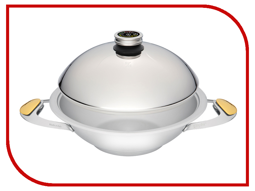 

Сковорода Zepter Masterpiece CookArt WOK Z-W2424-SC 24 см с крышкой, SL-Z-W2424-SC