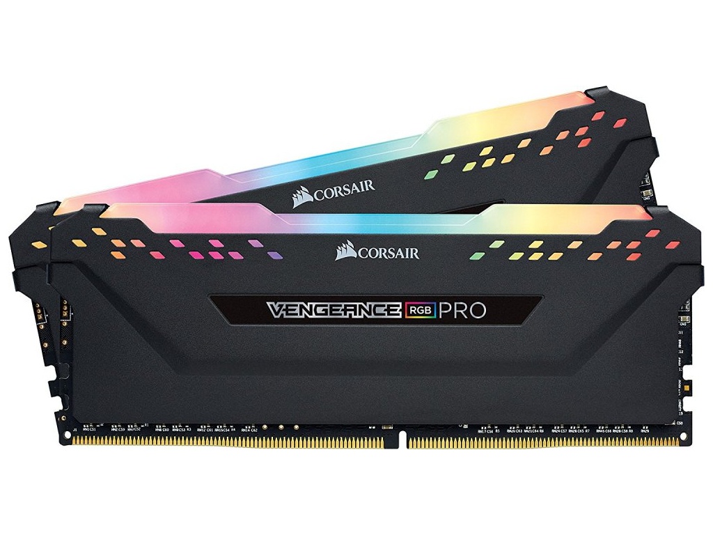 фото Модуль памяти Corsair Vengeance RGB Pro DDR4 DIMM 3200MHz PC4-25600 CL16 - 32Gb KIT (2x16Gb) CMW32GX4M2C3200C16