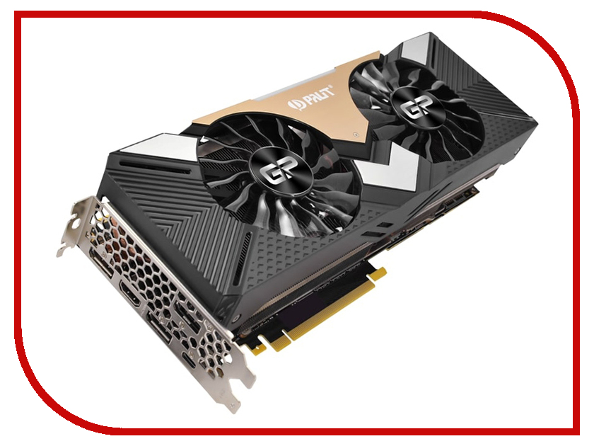 

Видеокарта Palit GeForce RTX 2080 Ti Dual 1350Mhz PCI-E 3.0 11264Mb 14000Mhz 352-bit HDMI 3xDP Type-C NE6208T020LC-150A, NE6208T020LC-150A