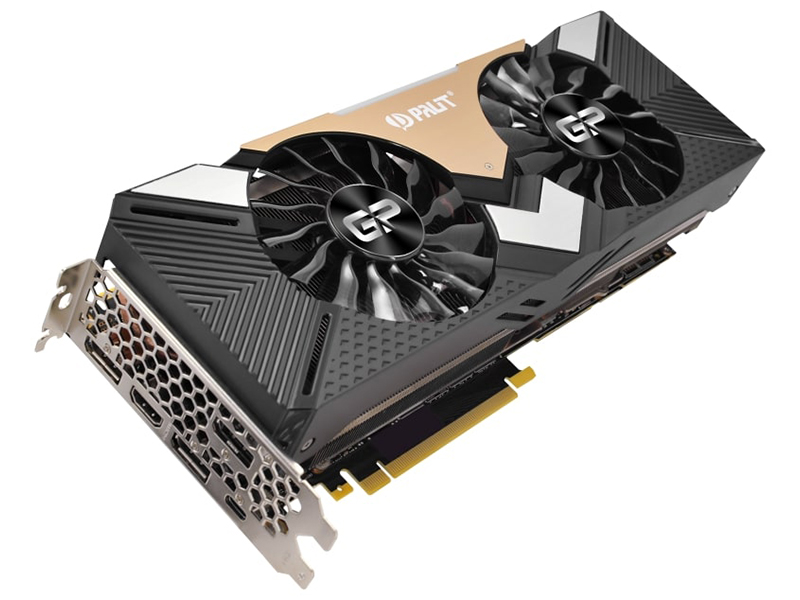 

Видеокарта Palit GeForce RTX 2080 Ti Dual 1350Mhz PCI-E 3.0 11264Mb 14000Mhz 352-bit HDMI 3xDP Type-C NE6208T020LC-150A, NE6208T020LC-150A