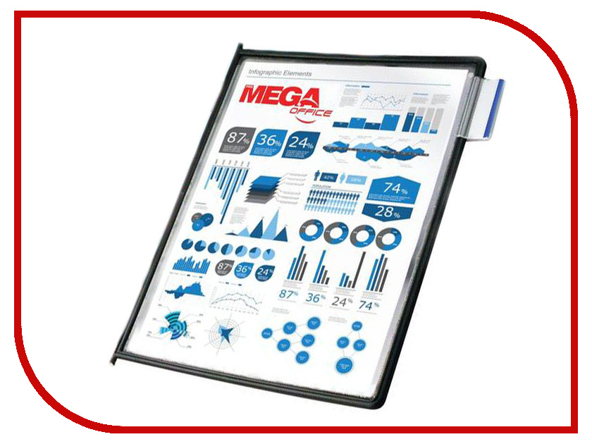 

Панель для демосистемы ProMega Office FDS001-10 10шт Black 268190, FDS001-10