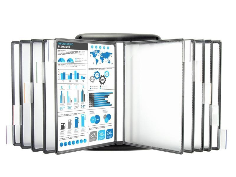 

Демосистема настенная ProMega Office FDS012 Black 268188, FDS012