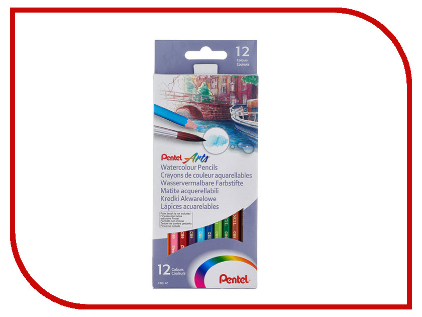 

Карандаши цветные Pentel Colour Pencils 12 цветов CB9-12, Colour Pencils