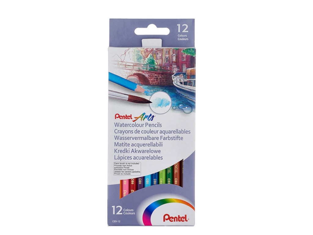 

Карандаши цветные Pentel Colour Pencils 12 цветов CB9-12, Colour Pencils