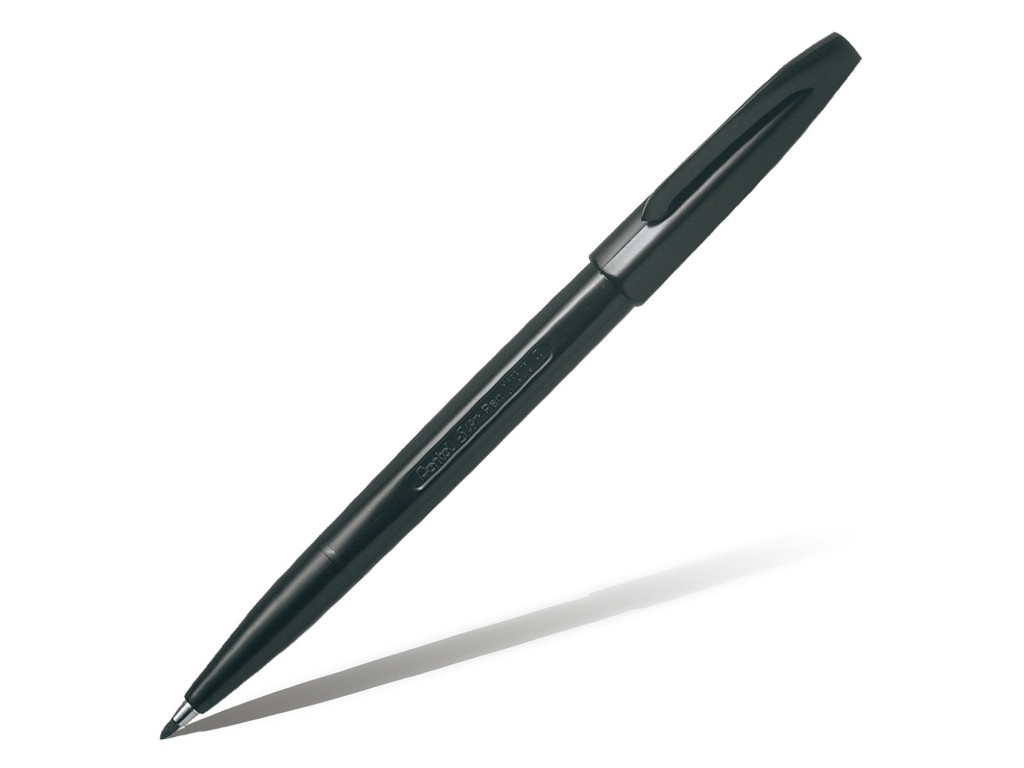 

Ручка капилярная Pentel Sign Pen 0.7mm Black S520-A, Sign Pen