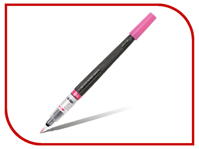 

Кисть с краской Pentel Colour Brush Pink XGFL-109, Colour Brush