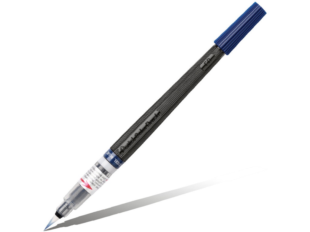 

Кисть с краской Pentel Colour Brush Steel Blue XGFL-117, Colour Brush