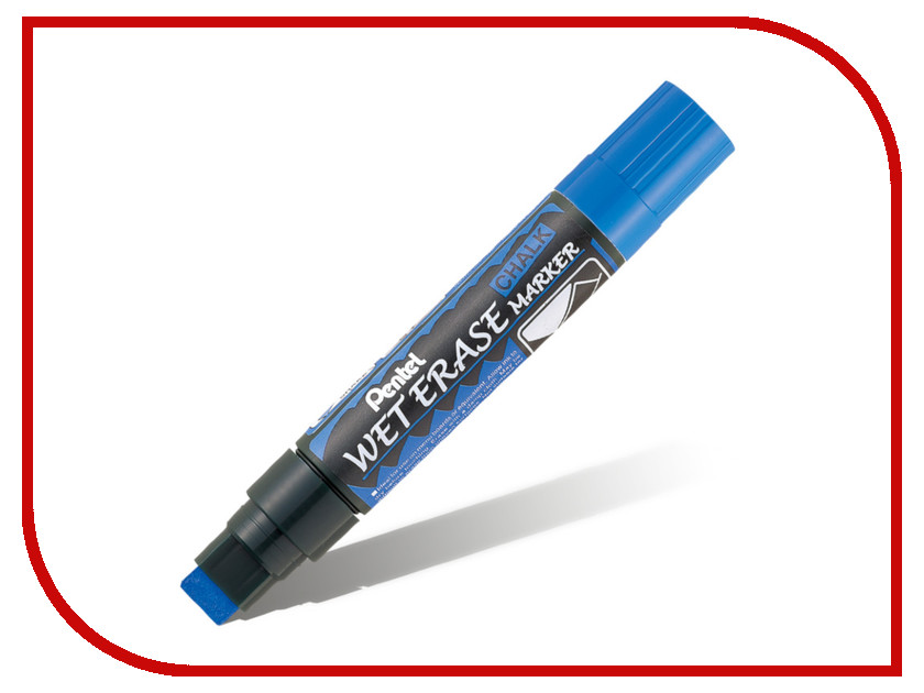 

Маркер Pentel Wet Erase Marker 10-15mm Blue SMW56-C, SMW56-C