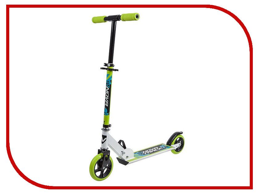 

Самокат Novatrack Jungle White-Green 145S.JUNGLE.WGN9, Jungle