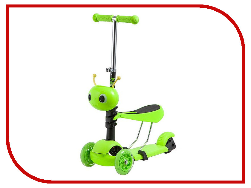 

Самокат Novatrack Disco-Kids Green 120S.DISCOKIDS.GN9, Disco-Kids