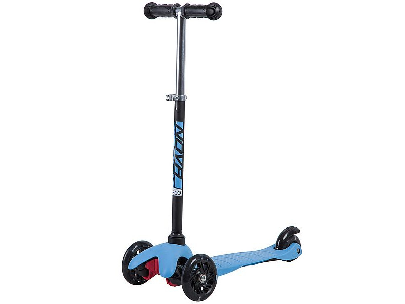 

Самокат Novatrack Disco-Kids Black-Blue 120H.DISCOKIDS.BBL9, Disco-Kid