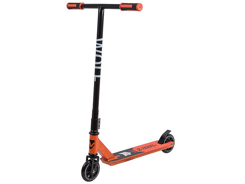 

Самокат Novatrack Wolf EL Black-orange 110P.WOLF.BOR9, Wolf EL