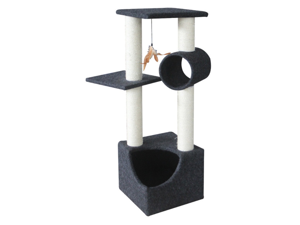 

Когтеточка Pet Choice 35x35x105cm Black SBE991, SBE991