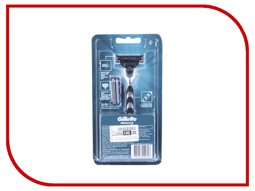 

Бритва Gillette Mach3 c 1 сменной кассетой 81445065, Mach3