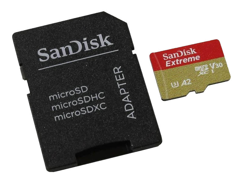 Zakazat.ru: Карта памяти 512Gb - SanDisk MicroSD Extreme Class 10 SDSQXA1-512G-GN6MA с переходником под SD