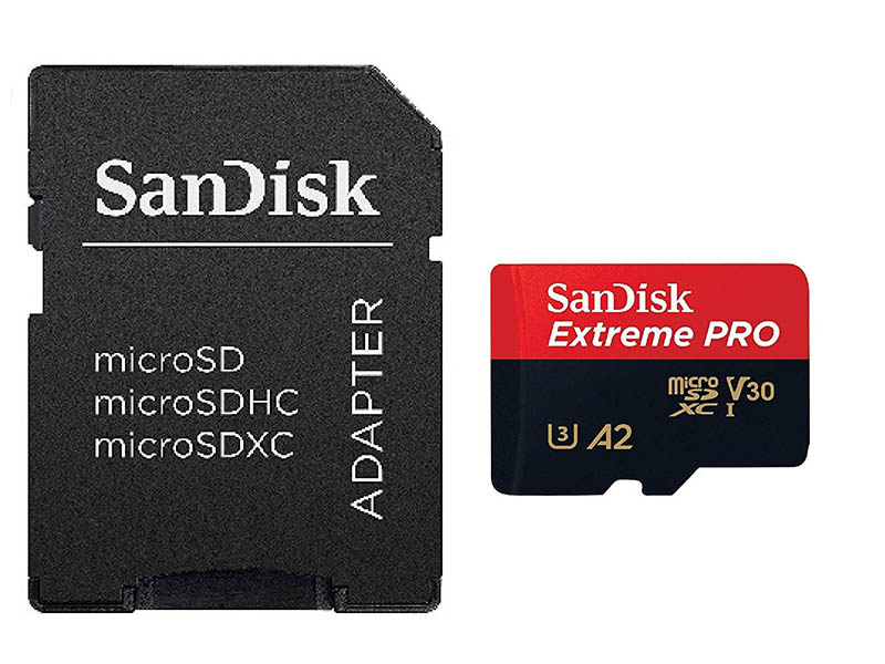 

Карта памяти 512Gb - SanDisk MicroSD Extreme Pro Class 10 SDSQXCZ-512G-GN6MA с переходником под SD, SDSQXCZ-512G-GN6MA