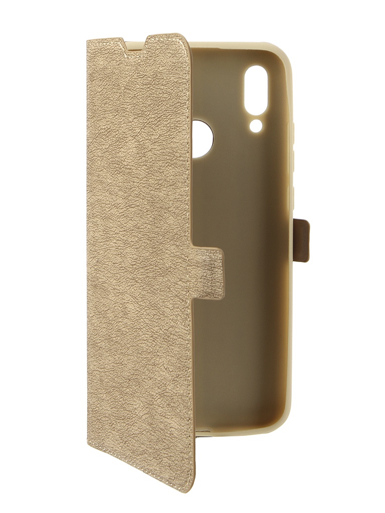 

Аксессуар Чехол DF для Huawei P Smart 2019 hwFlip-54 Gold, DF hwFlip-54 (gold)