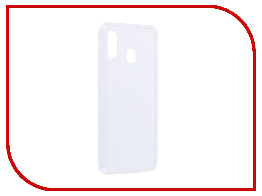 

Аксессуар Чехол для Samsung Galaxy A20 / A30 DF Silicone Super Slim sCase-75 Transparent, DF sCase-75