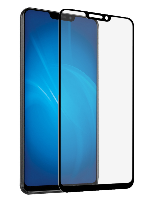 

Закаленное стекло DF для Vivo Y81 Full Screen vColor-06 Black, DF vColor-06 (black)