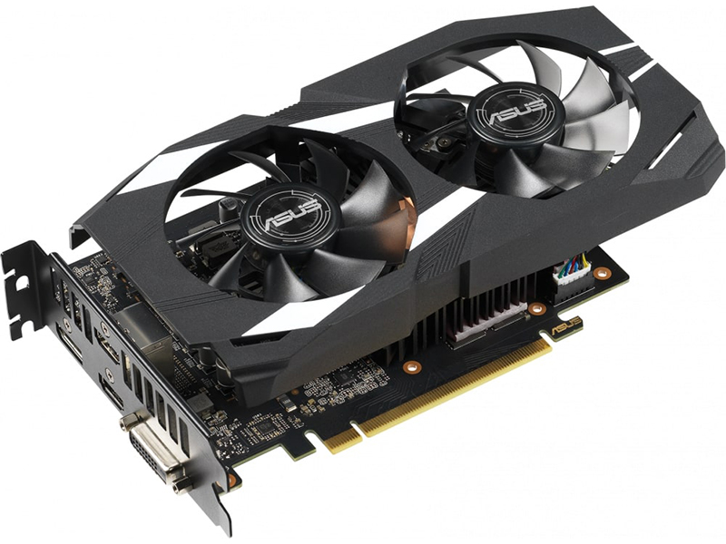 

Видеокарта ASUS GeForce GTX 1660 Ti Dual OC 1500Mhz PCI-E 3.0 6144Mb 12002Mhz 192 bit DP 2xHDMI DVI DUAL-GTX1660TI-O6G, GTX 1660 Ti Dual OC
