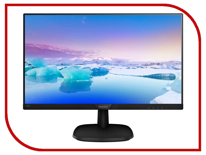 

Монитор Philips 223V7QSB/00/01 Black, 223V7QSB/00/01