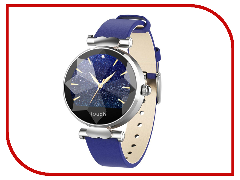 

Умные часы ZDK B80 Silver-Light Blue, B80