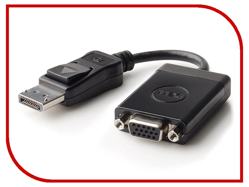 фото Аксессуар Dell Adapter DisplayPort - VGA 470-AANJ / 470-ABEL / 470-11404