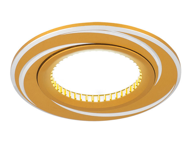 

Светильник Gauss Aluminium Gu5.3 Gold-Chrome AL015, AL015